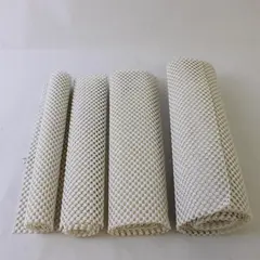Lot of Off-White Non-Slip Rug Pads 13 Ft Total Length