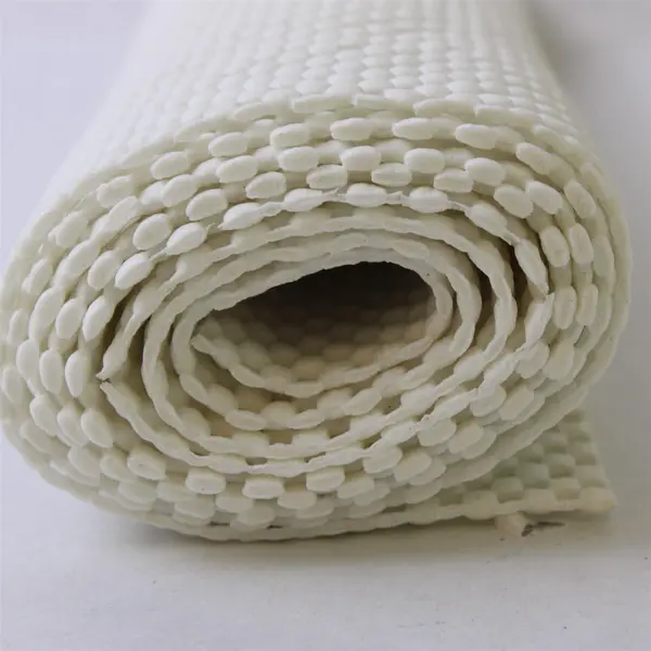 Lot of Off-White Non-Slip Rug Pads 12 Ft Total Length