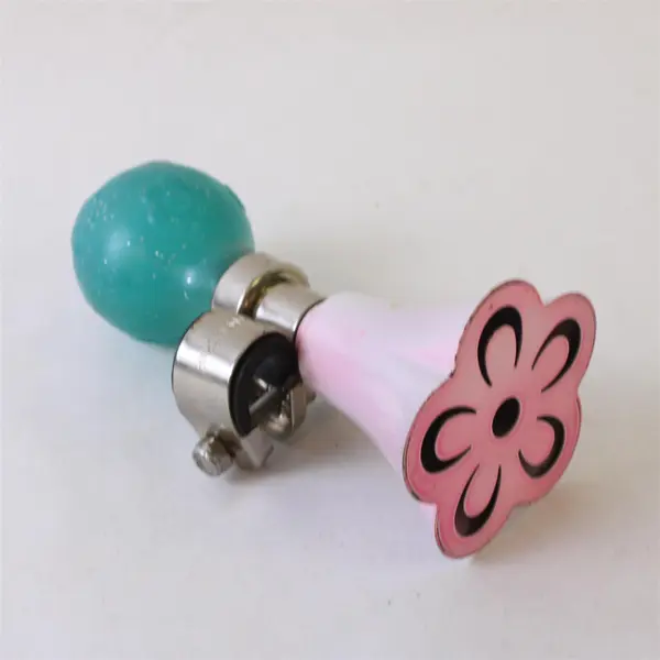 Girls' Flower-Shaped Bicycle Horn Bike Accessory