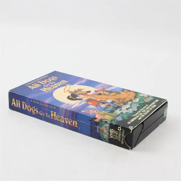 All Dogs Go To Heaven VHS with Slip Case  MGM/UA Home Video 1989