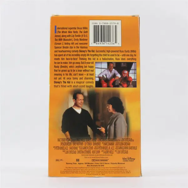 Disney's The Kid VHS Bruce Willis 2000 