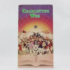 1973 Charlotte’s Web VHS Family Movie Kids Children Classic Paramount