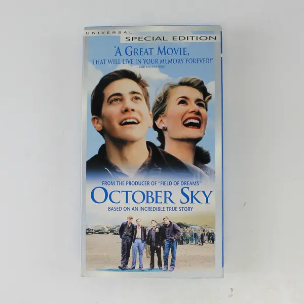 October Sky VHS 2000 Universal Based on a True Story