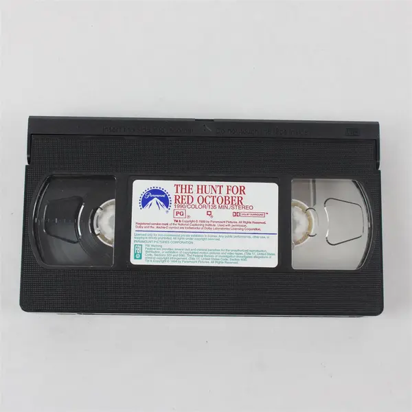 The Hunt for Red October VHS 1990 Sean Connery Alec Baldwin