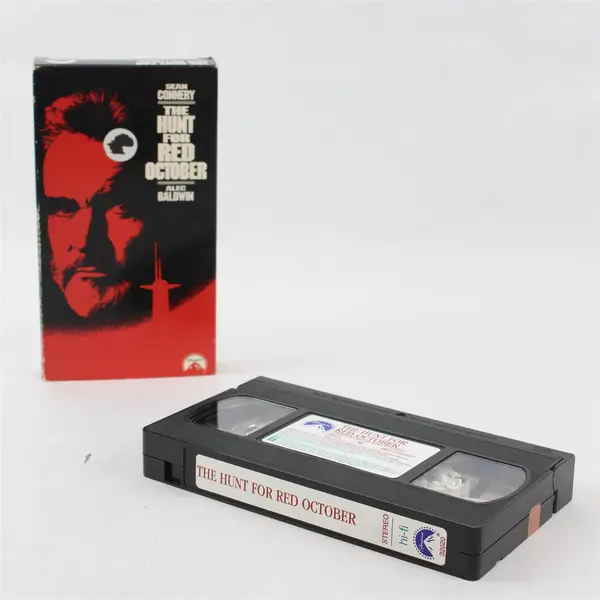 The Hunt for Red October VHS 1990 Sean Connery Alec Baldwin