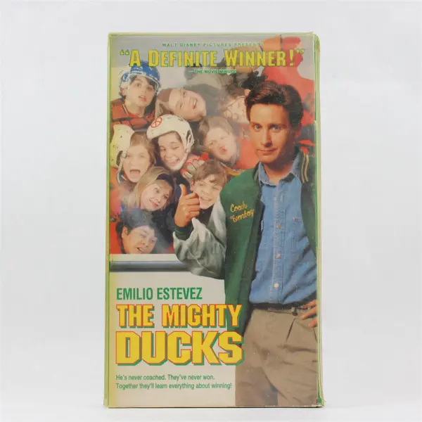 The Mighty Ducks VHS Emilio Estevez PG Walt Disney Pictures
