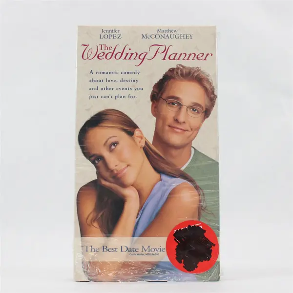 The Wedding Planner VHS 2001 Columbia Pictures Jennifer Lopez