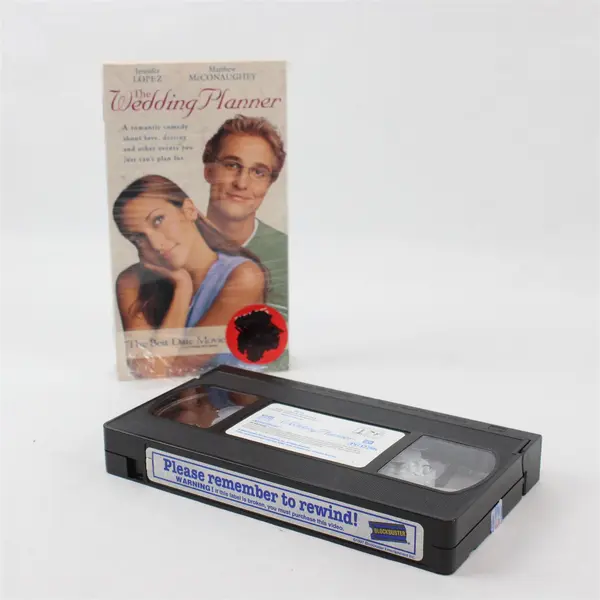 The Wedding Planner VHS 2001 Columbia Pictures Jennifer Lopez