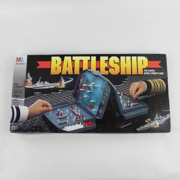 Vintage Battleship Milton Bradley 1996 Classic Board Game - Complete 