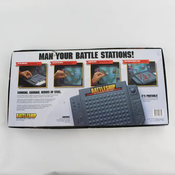 Vintage Battleship Milton Bradley 1996 Classic Board Game - Complete 