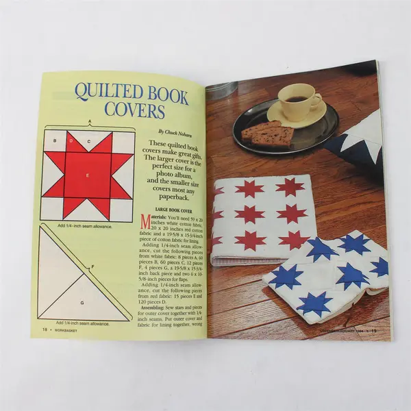 Vintage The Workbasket and Home Arts Magazine Issue January 1994 