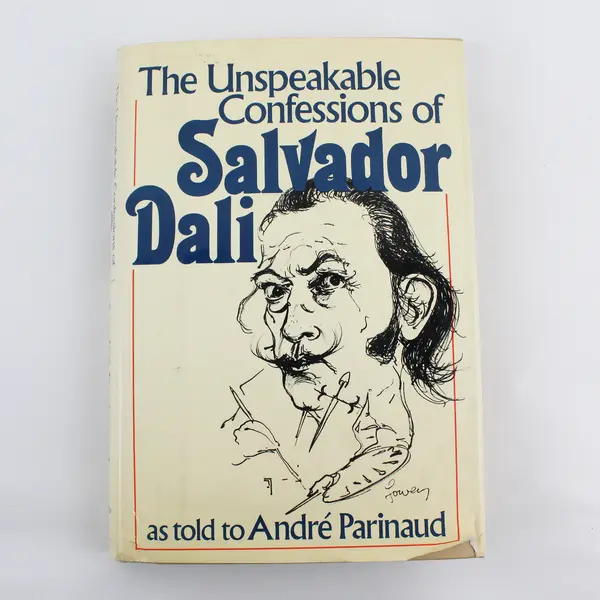 Vintage The Unspeakable Confessions of Salvador Dali Andre Parinaud 1976 HC DJ