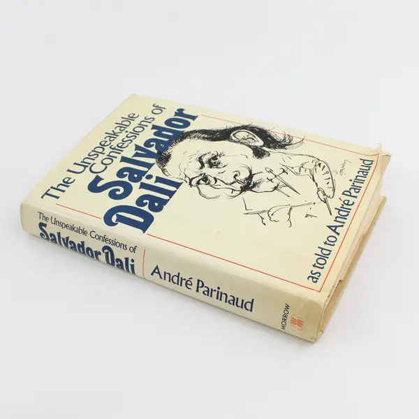 Vintage The Unspeakable Confessions of Salvador Dali Andre Parinaud 1976 HC DJ