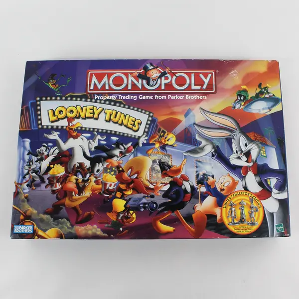 Parker Bros Monopoly Looney Tunes - Complete Limited Collector's Ed Board Game 