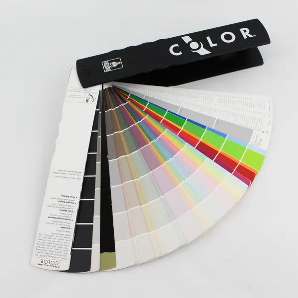 Sherwin Williams Paint Chip Color Sample Fan Deck Book 2001