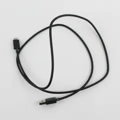 USB Cable Black With USB-A and Micro-USB Connectors Older Androids 3' Long