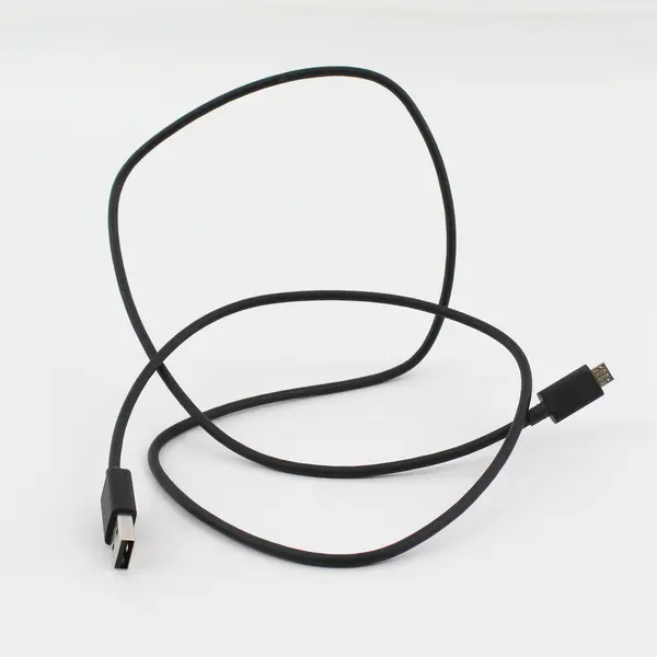 USB Cable Black With USB-A and Micro-USB Connectors Older Androids 3' Long