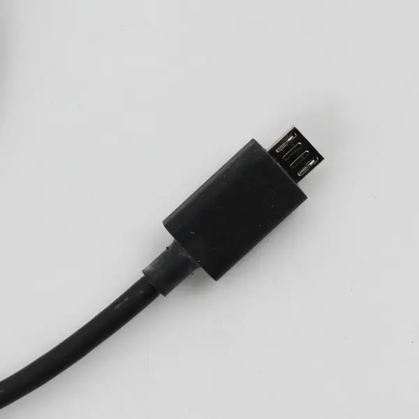 USB Cable Black With USB-A and Micro-USB Connectors Older Androids 3' Long