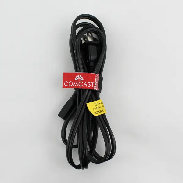 I-SHENG Model IS-08A Two Prong Power Cable 5.5' Long Black