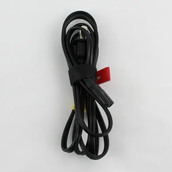 I-SHENG Model IS-08A Two Prong Power Cable 5.5' Long Black