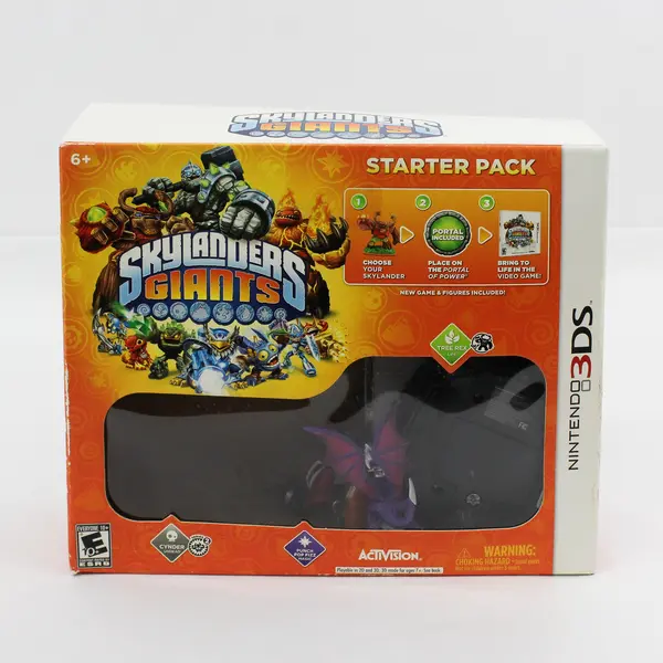 Nintendo 3DS Skylanders Giants Starter Pack Portal Figures Cards Activision