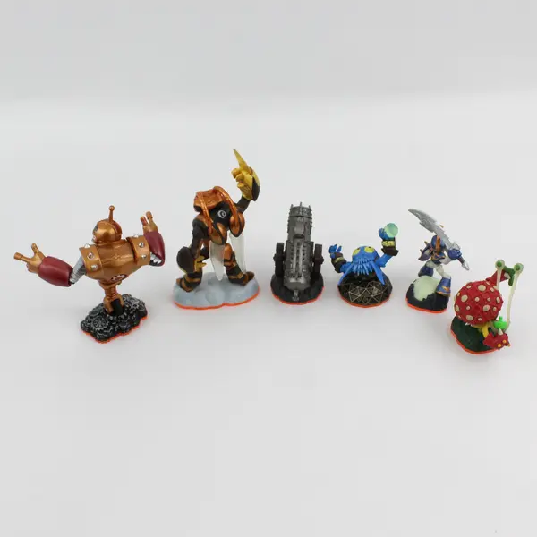 Skylanders Giants Mixed Lot 5 Figures Dragonfire Cannon Activision
