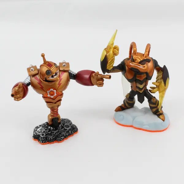 Skylanders Giants Mixed Lot 5 Figures Dragonfire Cannon Activision