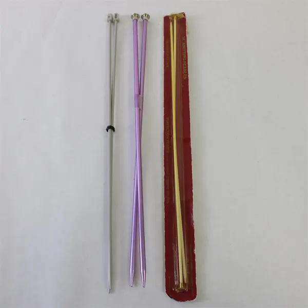 Boye Lot of 3 Sets 14in Straight Single-Point Knitting Needles 2 3.75mm 10