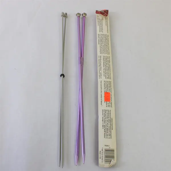 Boye Lot of 3 Sets 14in Straight Single-Point Knitting Needles 2 3.75mm 10