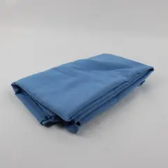 Visa By Milliken Solid Light Blue Color Square Tablecloth 62" x 62" 100% Dacron