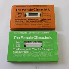 Ayerst Postgraduate Audio Cassette Female Climacteric Vol 2 Nos 2 3 Set of 2