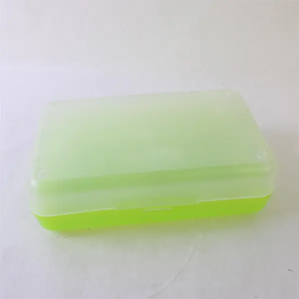 Lot of 2 Plastic Pencil Boxes Empire & Eldon Spacemaker Made in USA