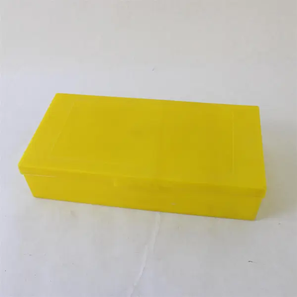 Lot of 2 Plastic Pencil Boxes Empire & Eldon Spacemaker Made in USA