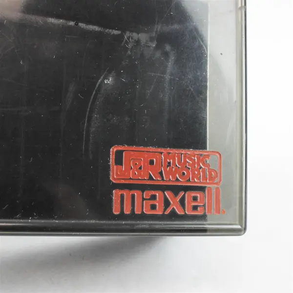 Maxell J&R Music World 12 Cassette Holder Storage Case Plastic Used