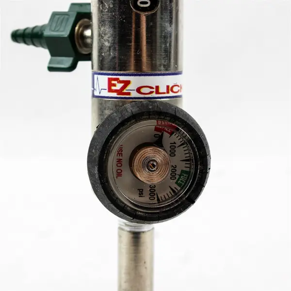 American Health Care EZ Click B-540-15 Used Untested Oxygen Regulator