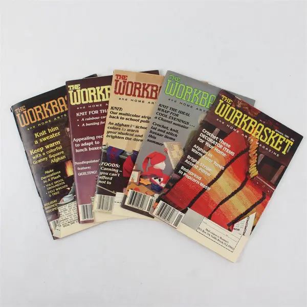 Vintage 1981 Lot of 5 The Workbasket and Home Arts Magazine Issues