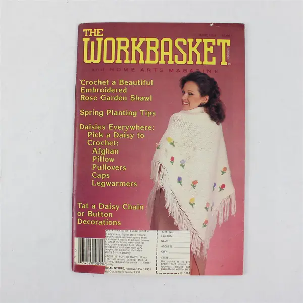 Vintage 1983 Lot of 8 The Workbasket and Home Arts Magazine Issues