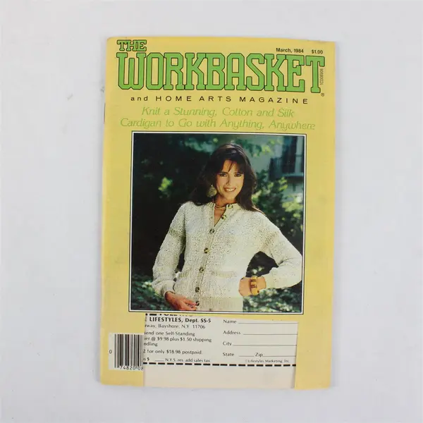 Vintage 1984 Lot of 10 The Workbasket & Home Arts Magazines