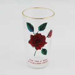 Vintage Anchor Hocking Portland Rose Festival Souvenir Glass