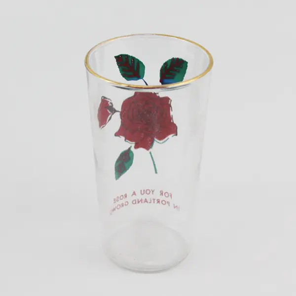 Vintage Anchor Hocking Portland Rose Festival Souvenir Glass