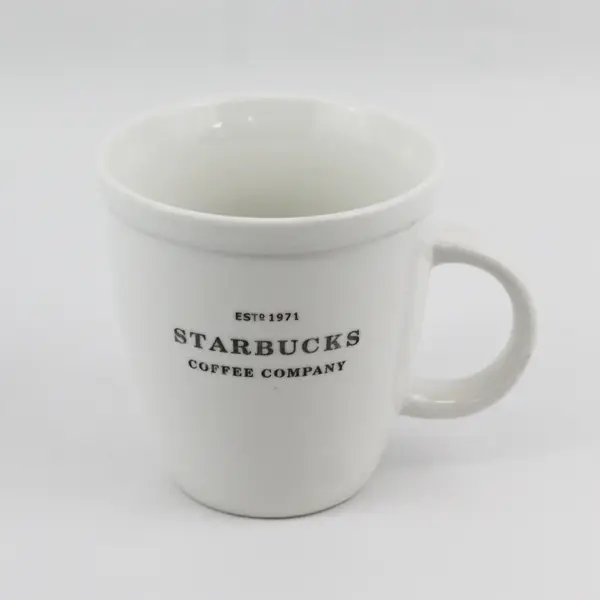 2007 Starbucks Coffee Co Est 1971 Barista Logo Ceramic Coffee Tea Mug 18oz