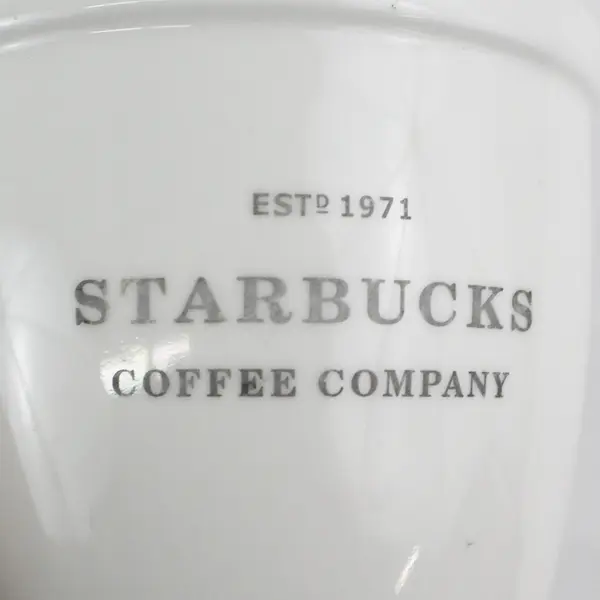 2007 Starbucks Coffee Co Est 1971 Barista Logo Ceramic Coffee Tea Mug 18oz