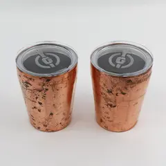 Set of 2 GrowlerWerks Upint Low 10 oz Tumblers Copper
