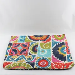 Levtex Multicolor Quilted Cotton Pillow Sham 20 x 26 Decorative