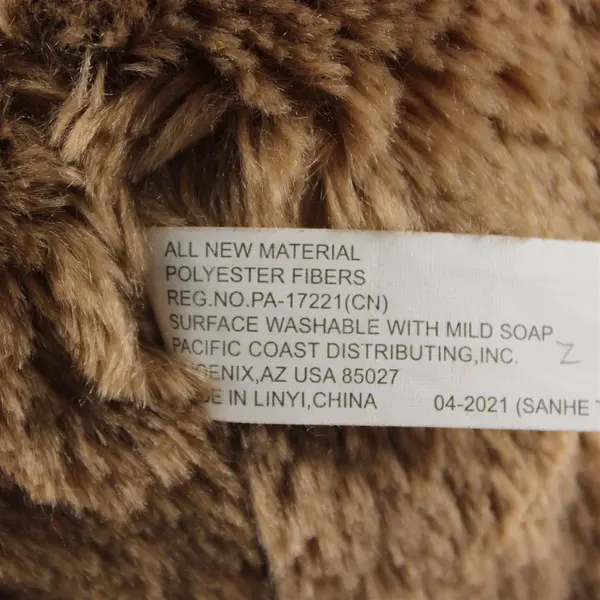 Pacific Coast Distributing Brown Sloth Plush Stuffed Animal 12in Scarf