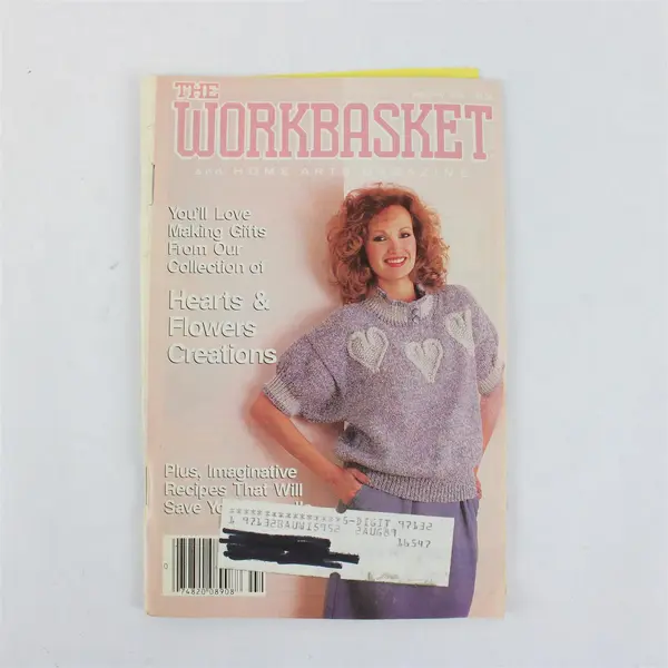 Vintage 1988 Lot of 8 The Workbasket and Home Arts Magazine Issues 