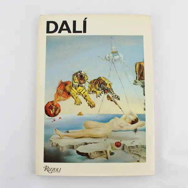 Vintage Dali by Ignacio Gomez de Liano 1984 Hardcover Dust Jacket Good