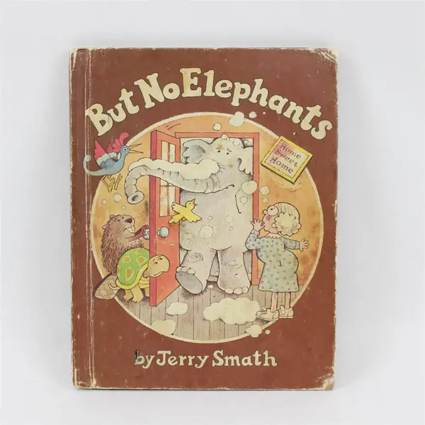Vintage But No Elephants by Jerry Smath 1979 Hardcover Acceptable