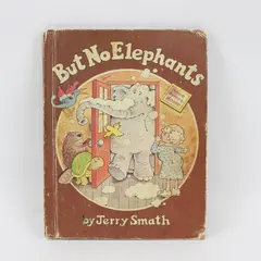 Vintage But No Elephants by Jerry Smath 1979 Hardcover Acceptable