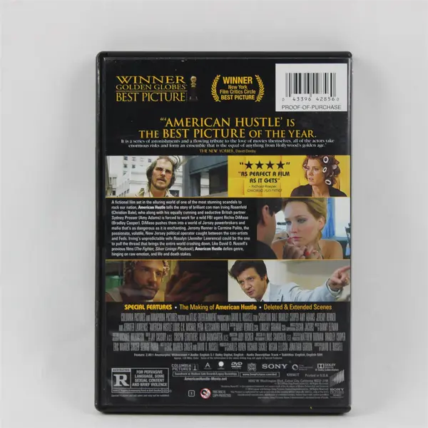American Hustle DVD 2013, #42856 